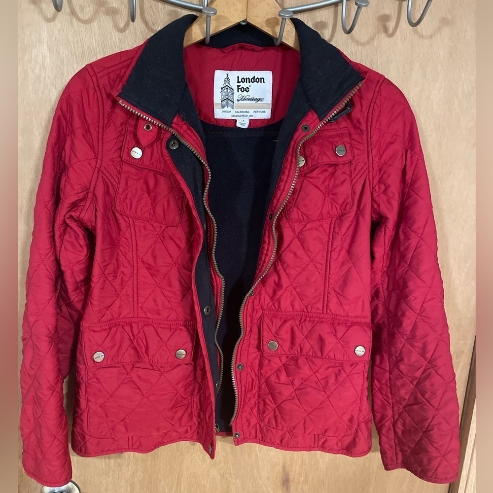 LONDON FOG-Women's Quilted Barn Jacket sz Small